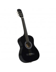 Chitarra Classica per Principianti e Bambini Nera 3/4 36" 2