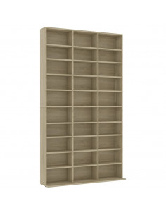 Armadietto TV Rovere Sonoma 102x16x177,5cm in Legno Multistrato 2