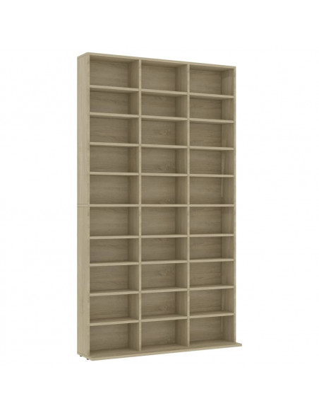 Armadietto TV Rovere Sonoma 102x16x177,5cm in Legno Multistrato