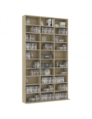 Armadietto TV Rovere Sonoma 102x16x177,5cm in Legno Multistrato