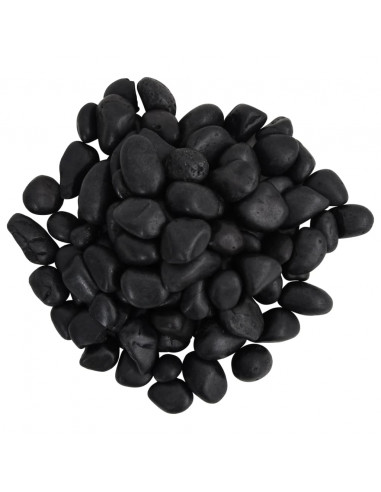 Ciottoli Levigati 25 kg Neri 2-5 cm