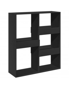 Divisorio Nero 100x33x115 cm in Truciolato