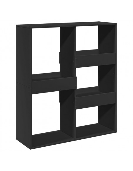 Divisorio Nero 100x33x115 cm in Truciolato