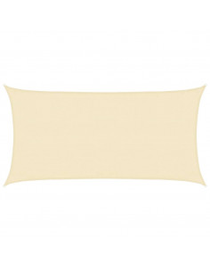 Vela Parasole 160 g/m² Crema 3x6 m in HDPE 2