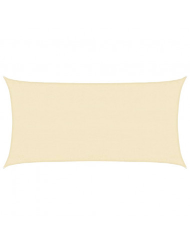 Vela Parasole 160 g/m² Crema 3x6 m in HDPE