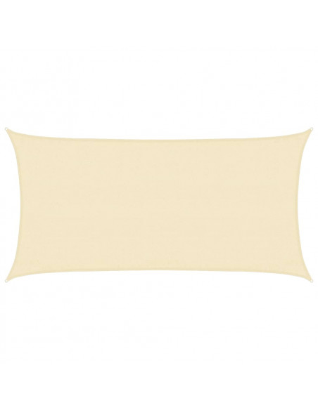 Vela Parasole 160 g/m² Crema 3x6 m in HDPE