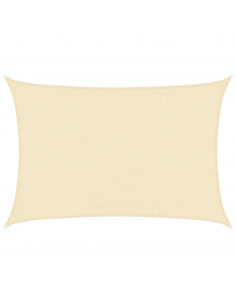 Vela Parasole 160 g/m² Crema 3,5x4,5 m in HDPE 2