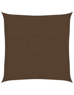 Vela Parasole 160 g/m² Marrone 3,6x3,6 m in HDPE 2