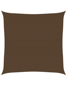 Vela Parasole 160 g/m² Marrone 4x4 m in HDPE 2