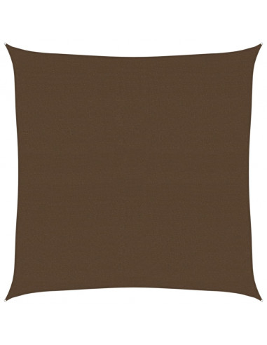 Vela Parasole 160 g/m² Marrone 4x4 m in HDPE