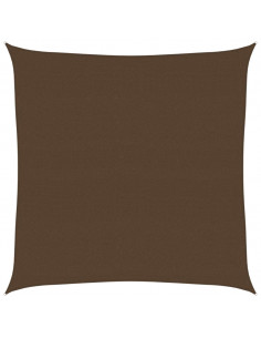 Vela Parasole 160 g/m² Marrone 4,5x4,5 m in HDPE 2