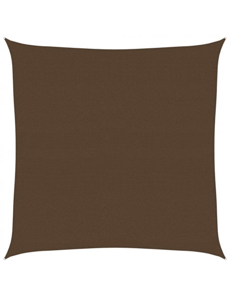 Vela Parasole 160 g/m² Marrone 4,5x4,5 m in HDPE