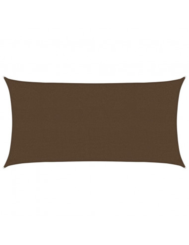 Vela Parasole 160 g/m² Marrone 2x4 m in HDPE