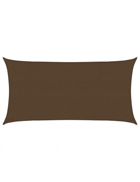 Vela Parasole 160 g/m² Marrone 2x4 m in HDPE
