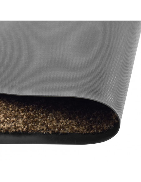 Zerbino Lavabile Marrone 60x180 cm