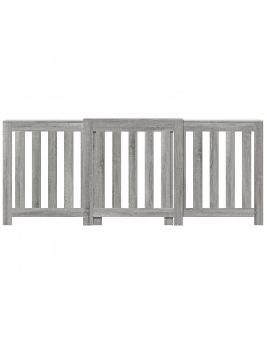 Copertura Termosifone Grigio Sonoma 205x21,5x83,5cm Multistrato