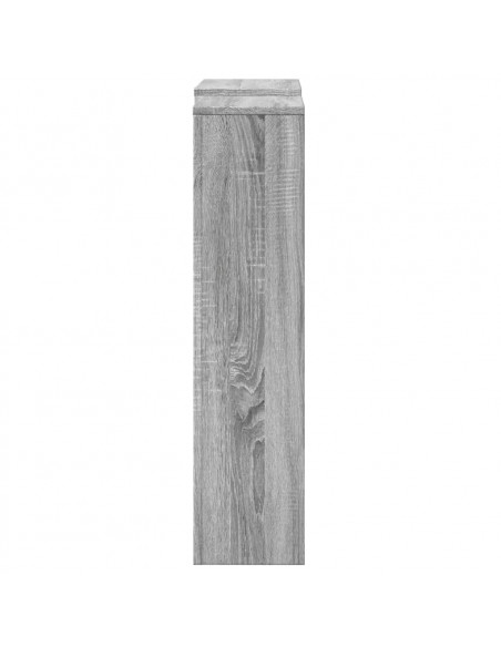 Copertura Termosifone Grigio Sonoma 205x21,5x83,5cm Multistrato
