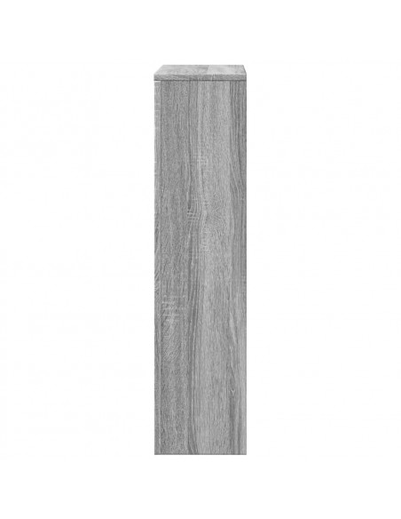 Copertura Termosifone Grigio Sonoma 104x20x82 Legno Multistrato