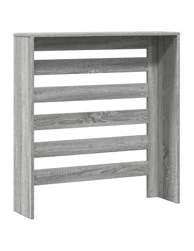 Copertura Termosifone Grigio Sonoma 78x20x82 Legno Multistrato