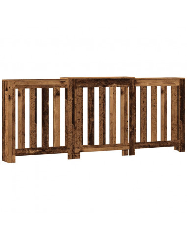 Copertura Termosifone Legno Antico 205x21,5x83,5 cm Multistrato