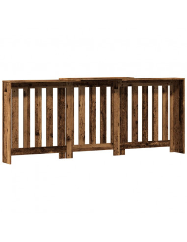 Copertura Termosifone Legno Antico 205x21,5x83,5 cm Multistrato