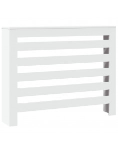 Copertura Termosifone Bianca 104x20x82 cm in Legno Multistrato 2