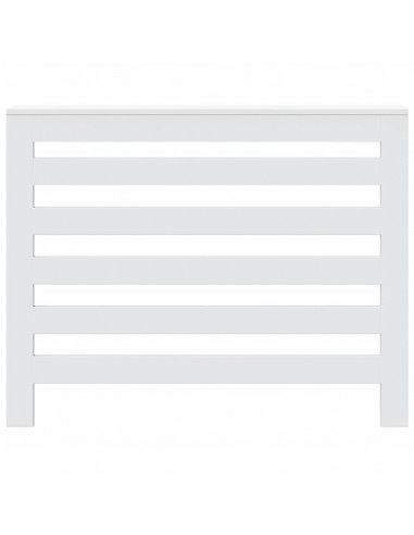 Copertura Termosifone Bianca 104x20x82 cm in Legno Multistrato