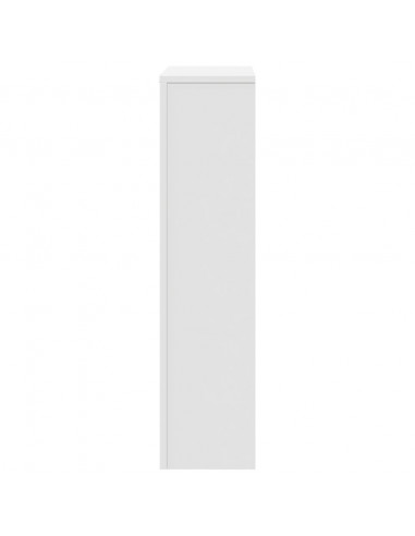 Copertura Termosifone Bianca 104x20x82 cm in Legno Multistrato