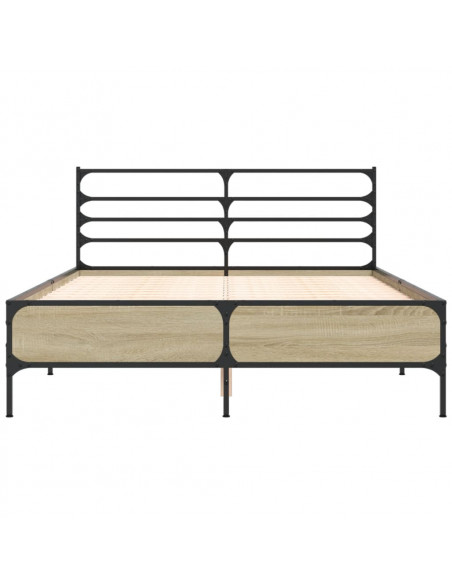 Giroletto Rovere Sonoma 120x190 cm in Legno Multistrato Metallo