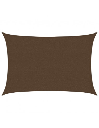 Vela Parasole 160 g/m² Marrone 2,5x4 m in HDPE