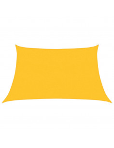Vela Parasole 160 g/m² Gialla 3/4x2 m in HDPE 2