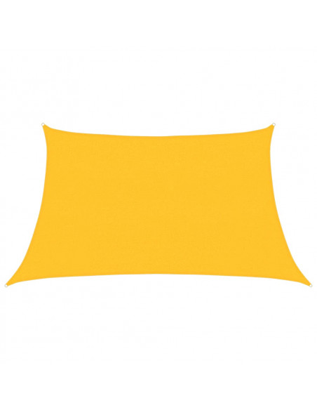 Vela Parasole 160 g/m² Gialla 3/4x2 m in HDPE