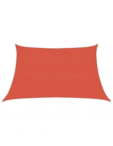 Vela Parasole 160 g/m² Terracotta 3/4x2 m in HDPE