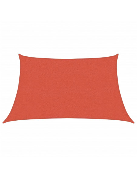 Vela Parasole 160 g/m² Terracotta 3/4x2 m in HDPE