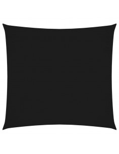 Vela Parasole in Tela Oxford Quadrata 5x5 m Nera 2