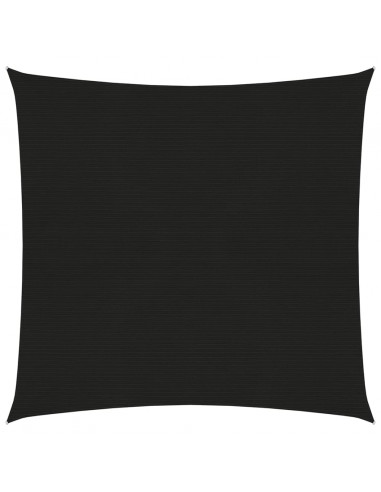 Vela Parasole 160 g/m² Nera 3x3 m in HDPE