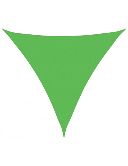 Vela Parasole 160 g/m² Verde Chiaro 5x5x5 m in HDPE