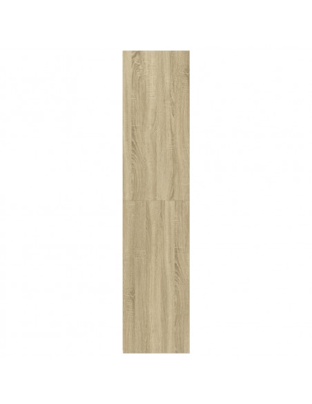 Credenza Rovere Sonoma 40x41x185cm in Legno Multistrato