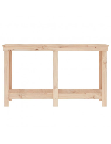 Banco da Lavoro 140x50x80 cm in Legno Massello di Pino