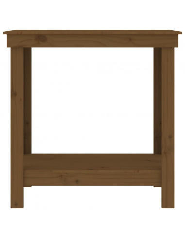 Banco da Lavoro Miele 80x50x80 cm in Legno Massello di Pino