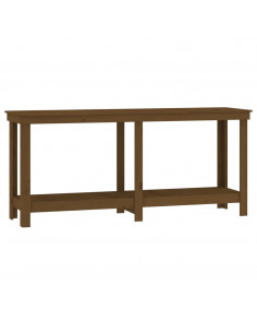 Banco da Lavoro Miele 180x50x80 cm in Legno Massello di Pino 2