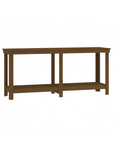 Banco da Lavoro Miele 180x50x80 cm in Legno Massello di Pino