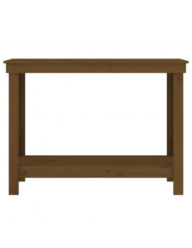 Banco da Lavoro Miele 110x50x80 cm in Legno Massello di Pino