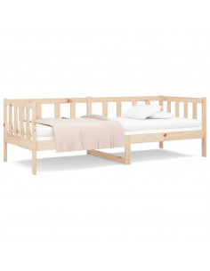 Dormeuse 80x200 cm in Legno Massello di Pino 2