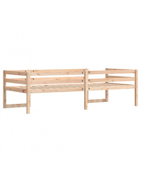 Giroletto per Bambini 75x190 cm in Legno Massello di Pino