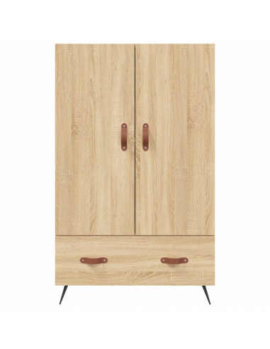 Credenza Rovere Sonoma 69,5x31x115 cm in Legno Multistrato