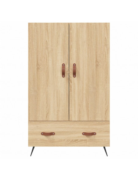 Credenza Rovere Sonoma 69,5x31x115 cm in Legno Multistrato