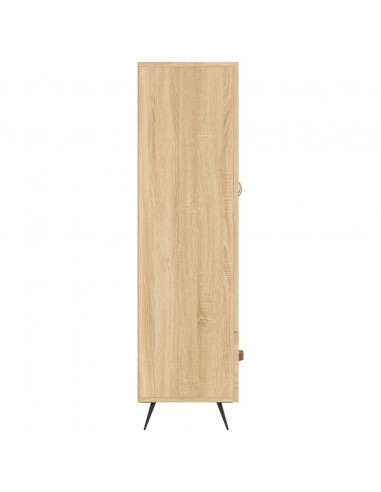 Credenza Rovere Sonoma 69,5x31x115 cm in Legno Multistrato