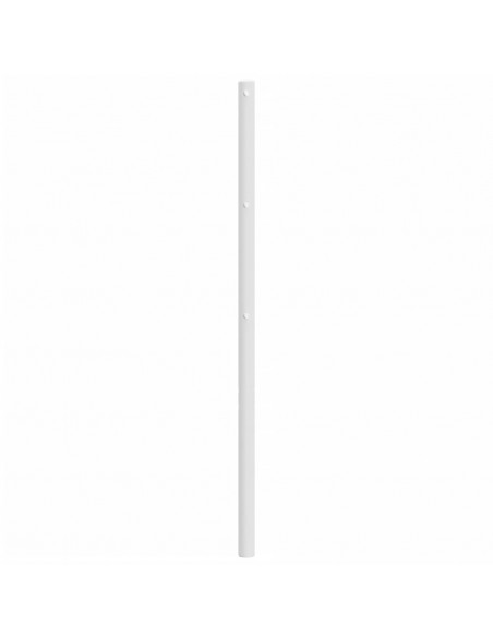 Testiera in Metallo Bianco 120 cm