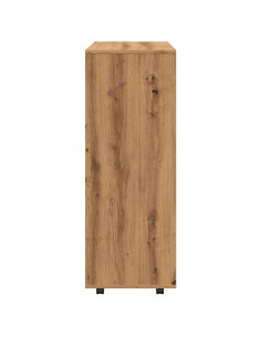 Armadio Rovere Artigianale 80x40x110 cm in Legno Multistrato